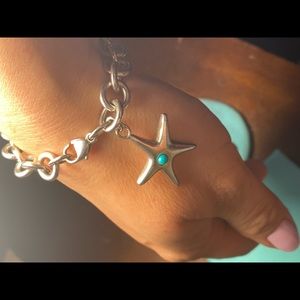Authentic Tiffany Ocean Star Bracelet, SS🦋💙❤️🔥